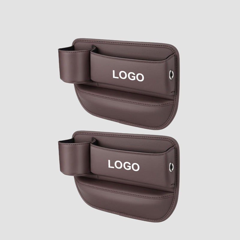 Storage box for car seat gaps