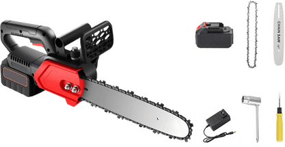 Handheld Cordless High Power Lithium Ion Chainsaw Set