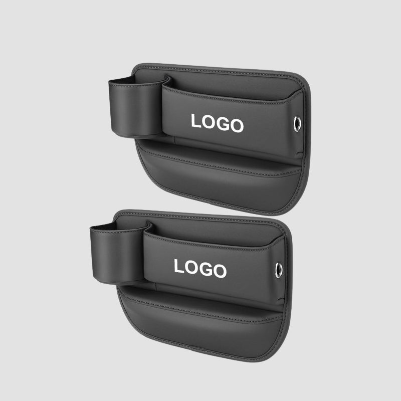 Storage box for car seat gaps