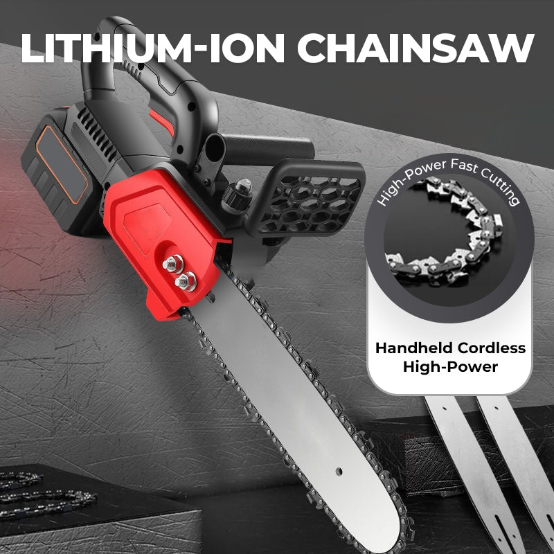 Handheld Cordless High Power Lithium Ion Chainsaw Set